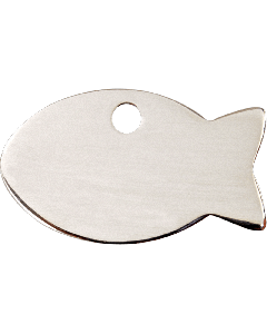 RedDingo Tiermarke aus Edelstahl, "Fisch", klein