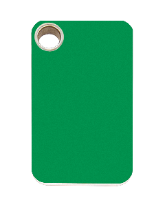 RedDingo Tiermarke aus Kunststoff, "Rechteck", Grün, klein